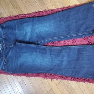 Womens new plus size jeans 18 short mid rise slim boot